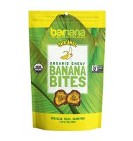 Barnana Organic Chewy Banana Bites, Original, 3.5 Ounce (Pack of 1) - 	 Packaging May Vary