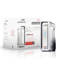 ARRIS Surfboard Gigabit Docsis 3.1 Cable Modem, 10 Gbps Max Speed, Approved for Cox, and Xfinity. (SB8200)