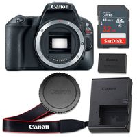 Canon EOS Rebel SL2 24.2 MP CMOS Digital SLR Camera with 3.0-Inch LCD (Body Only) - Wi-Fi Enabled (Renewed)