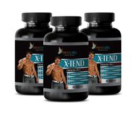 Male Testosterone Enhancement - X-TEND Enhancing Pills for Men - Ginseng Energy Pills - 3 Bottles 180 Tablets