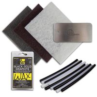 DEMON UNITED Basic Base Repair- Ski and Snowboard Base Repair Kit 10 pcs P-Tex (5 Blk/ 5 Wht)