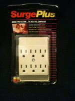 SurgePlus Full 3 Line Surge Protection EMI/RFI Noise Filtration with Surge Indicator Light