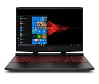 HP Omen 15" Gaming Laptop FHD IPS Intel i7-8750H GeForce GTX 1050 Ti 4 GB, 1 TB HDD, 12 GB RAM, 128 GB SSD Windows 10