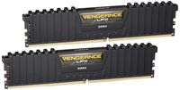 Corsair Vengeance LPX 16GB (2x8GB) DDR4 DRAM 3200MHz C16 Desktop Memory Kit - Black (CMK16GX4M2B3200C16)