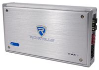 Rockville RXM-T2 2400 Watt 2-Channel Amplifier Amp for Polaris RZR/ATV/UTV/Cart