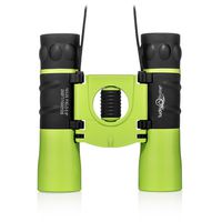 Lucky Bums Youth Kids 10x25 Objective Power Lens Scout Bino Compact Binoculars, Kelly Green