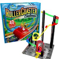 ThinkFun Roller Coaster Challenge STEM Toy and Building Game for Boys and Girls Age 6 and Up - TOTY Game of the Year Finalist