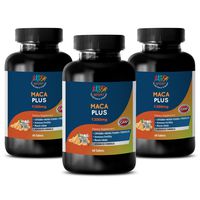 Men libido Supplements - MACA Plus - Maca Root libido - 3 Bottles 180 Tablets
