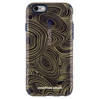 Speck Products CandyShell Inked Jonathan Adler Cell Phone Case for iPhone 6 Plus/6S Plus, MalachiteBlackGold/BerryBlack Metallic