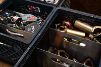 Premium Milk Crate Divider System (2, 16 QT (11X13X13))