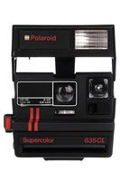 Polaroid Instant Camera 635CL red stripes