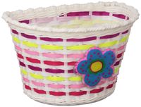 Schwinn Girls Bicycle Basket, Regular Flowers