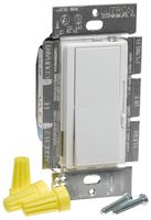 Lutron DVSC-600P-SW Diva 600W Single Pole Dimmer Snow