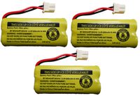 JustGreatDealz Battery BT183342 / BT283342 for Vtech AT&T Cordless Telephones CS6114 CS6419 CS6719 EL52300 CL80111 (3-Pack)