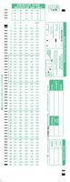 TEST-875E 875-E 100 Question Compatible Testing Forms (100 Sheet Pack)