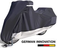 Velmia Motorcycle Cover Waterproof Outdoor & Indoor [XX-Large] Heavy Duty Premium Bike Cover, Moped Cover for Harley Davidson -Scooter Cover heat-resistant, scratch-free & breathable for ideal storage