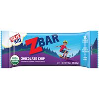 Clif Kid ZBAR - Organic Granola Bars - Chocolate Chip - (1.27 Ounce Energy Bars, Lunch Box Snacks, 18 Count)