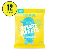 SmartSweets Sour Blast Buddies 1.8 Ounce (Pack of 12), Candy With Low-Sugar (3g) & Low Calorie (80)- Free of Sugar Alcohols & No Artificial Sweeteners, Sweetened With Stevia