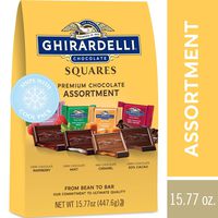 Ghirardelli Assorted Squares XL Bag, 15.77 Ounce