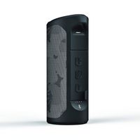 SCOSCHE BTMSC5 BoomBottle Rugged Waterproof Wireless Bluetooth Speaker with Integrated MagicMount for use with iPod, iPhone, Smartphones or Any Mobile Music Device (Black Camo)