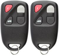 KeylessOption Keyless Entry Remote Control Car Key Fob Clicker for Mazda Protege KPU41015 (Pack of 2)