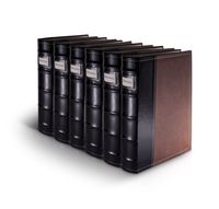 Bellagio Italia Brown Cd/ Dvd Storage Binder (pack Of 6)