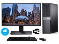 Dell Optiplex 980 Renewed Desktop PC with New 24 inch Monitor - Intel Core i5-650 3.2GHz 8GB 250GB DVD Windows 10 Professional (Renewed)