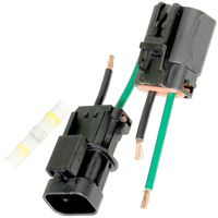 APDTY 139971 Wire Wiring Harness Pigtail Connector Repair Kit Fits Radiator Fan on 2001-2006 Hyundai Sante Fe (Allows Splice-In Repair Of Melted or Burned Fan Wire Electrical Connectors)