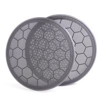 Door Loud Speaker Cover Grill fits for VW Passat B5 Jetta MK4 Golf GTI 1999-2005 Grey