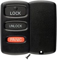 KeylessOption Keyless Entry Remote Case Shell Button Pad Outer Cover Repair For Mitsubishi