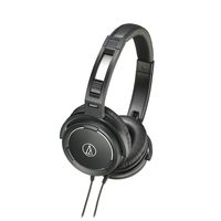 Audio Technica AUD ATHWS55BK Solid Bass Audio Headphones