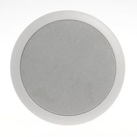 Legrand - On-Q 3647640201 6.5" evoQ 1000 Series in-Ceiling Speakers (Pair), 2 Way Mount Speaker System with Mylar Tweeter Type, Flush Mount, White
