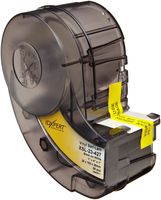 Brady XSL-23-427 Idxpert 4" Height, 1" Width, B-427 Self-Laminating Vinyl, Black On White And Translucent Color Label (85 Per Cartridge)