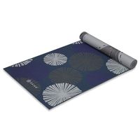 Gaiam Yoga Mat Premium Print Reversible Extra Thick Non Slip Exercise & Fitness Mat for All Types of Yoga, Pilates & Floor Workouts, Subtle Bloom, 6mm