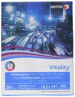 Xerox Multi-Purpose White Papers,Business Recycled, 20 Lb (75G/M2), 30% Post Con