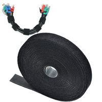 Mediabridge Cable Management Straps (40 Feet) - 15MM Width - Adustable & Reusable (Part# CM5-15-40B)