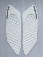 3D White Dots Gas Fuel Tank Traction Pad Anti Side Slip Protector For YAMAHA YZF R6 06-07