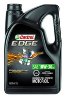 Castrol 03081 EDGE 10W-30 Advanced Full Synthetic Motor Oil, 5 Quart