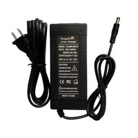 tangsfire 48V eBike Battery Charger Output 54.6V 1.5A for 13Series 48Volt Lithium Batteries Bottle DC Port 5.5 x 2.1 x 11 mm