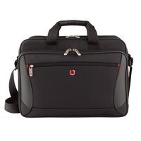 Wenger Luggage Mainframe 15.6" Laptop Brief Bag, Black, One Size