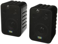 TIC ASP25-B 3-Way Outdoor Weather-Resistant Patio Speakers (Pair) - Black