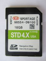 D9100 2017 KIA SPORTAGE Navigation MAP Sd Card ,GPS UPDATE , U.S.A OEM PART # 96554-D9100 4.X 16GB