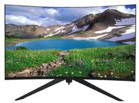 ROCKSOUL RSGM-32K3G 32 inch 144Hz QHD 2K Curved Gaming Monitor 2560x1440 Widescreen; Adjustable Stand, 1440P 2K Resolution