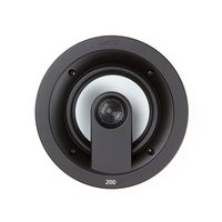 Jamo IC206FG 6.5" 2-way In-Ceiling Installation Speaker with Adjustable Tweeter Angle and Paintable magnetic grilles (Pair)