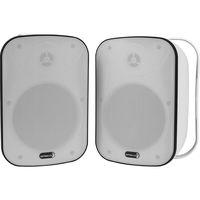 Dayton Audio IO65XTW 6-1/2" IP66 70/100V 8 Ohm Indoor/Outdoor 2-Way Speaker Pair w/Radiator White