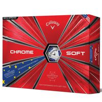 Callaway Golf One Dozen Chrome Soft 18 European Union Truvis Golf Ball
