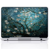 Meffort Inc 10 10.2 Inch Laptop Notebook Skin Sticker Cover Art Decal (Free Wrist pad) - Vincent Van Gogh Almond Blossoming