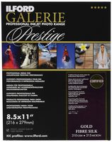 ILFORD 2001766 GALERIE Prestige Gold Fibre Silk - 8.5 x 11 Inches, 50 Sheets