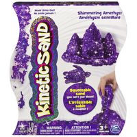 Kinetic Sand The One and Only, 1lb Shimmering Purple Amethyst Magic Sand for Ages 3 and Up