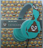 Folding Fatheads Poop Emoji Headphones